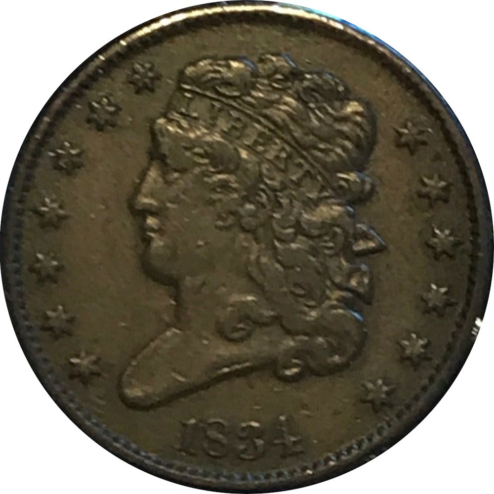 1834-1/2c-Classic-Head-Half-Cent-#5